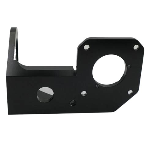 Custom Black Anodized RZ Bracket Aluminum 